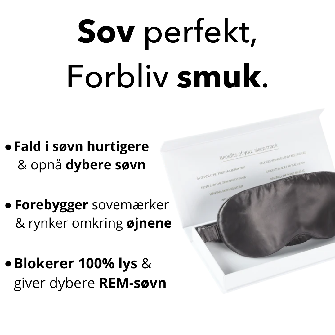 Premium Silke Sovemaske - Dania-silk