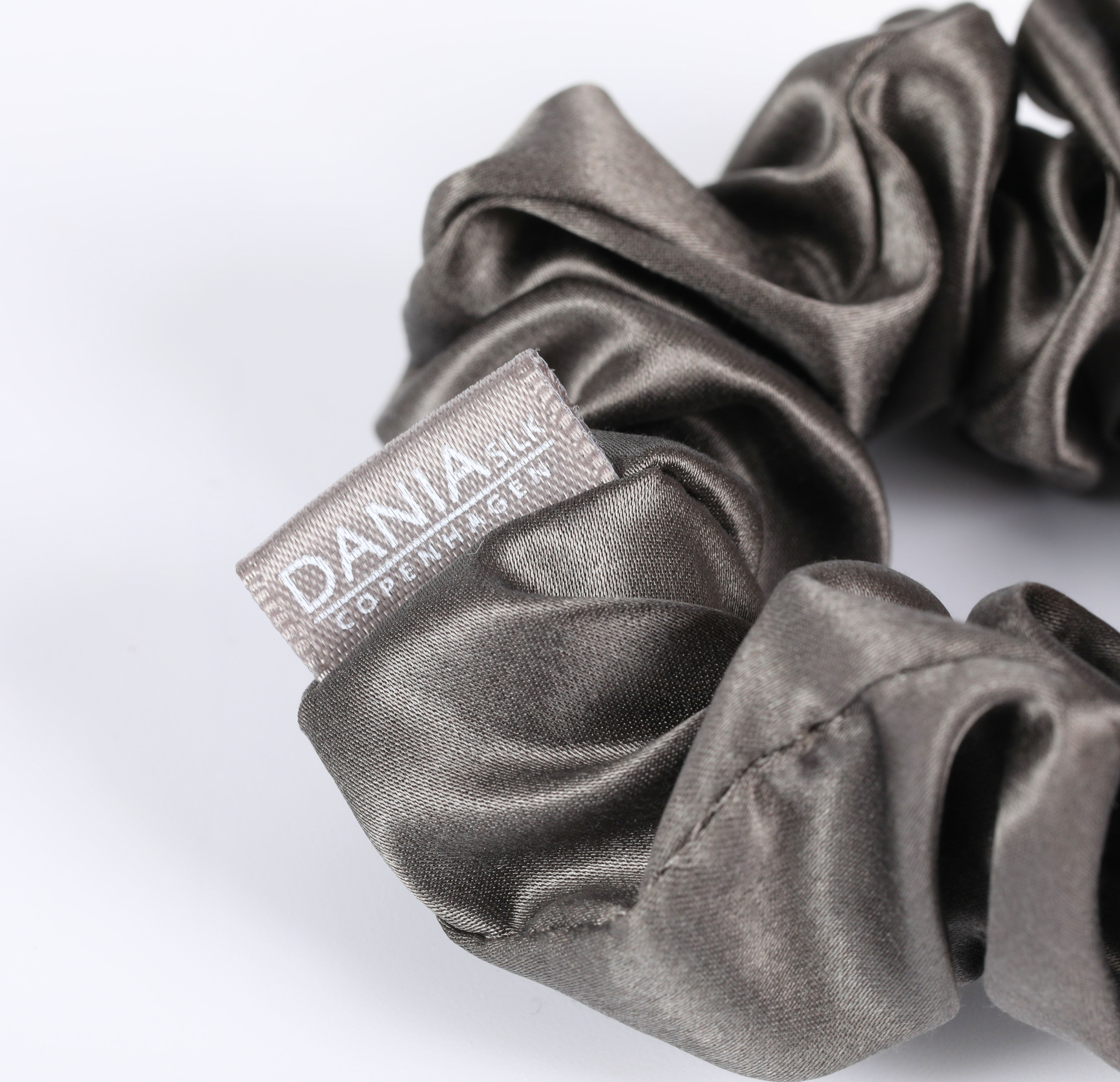 Silke Scrunchies | Charcoal | 3 stk.