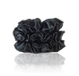 Silke Scrunchies | Sort | 3 STK. - Dania-silk